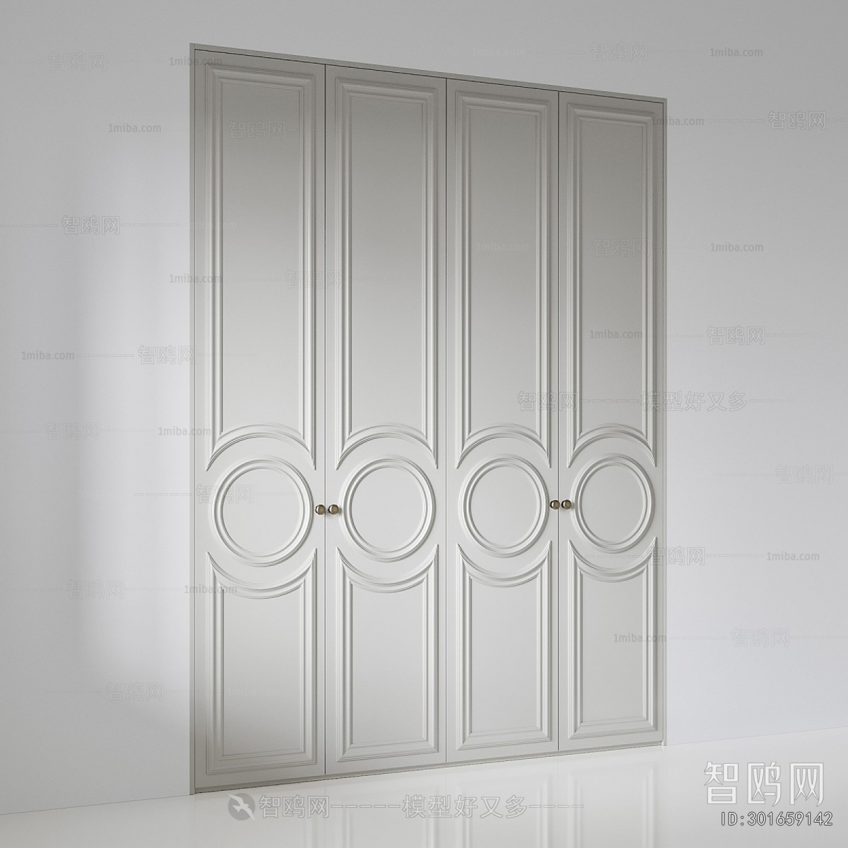 Simple European Style Door Panel
