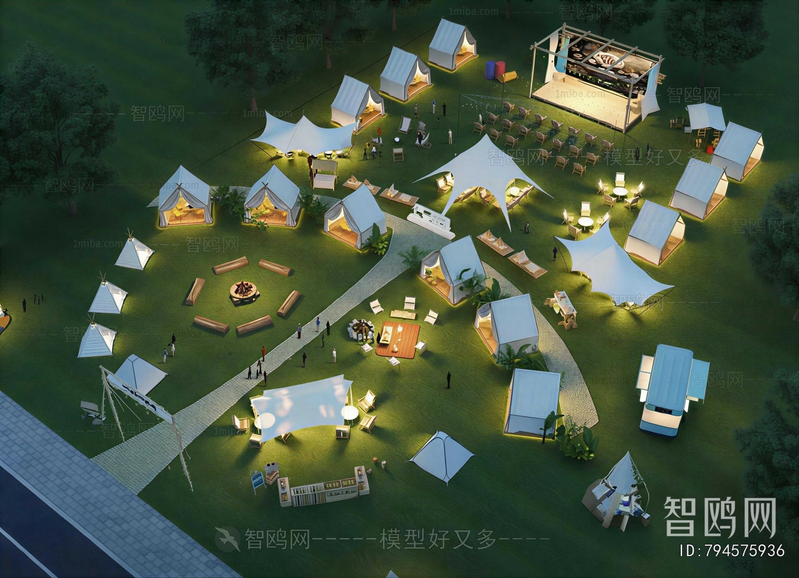 Modern Tent