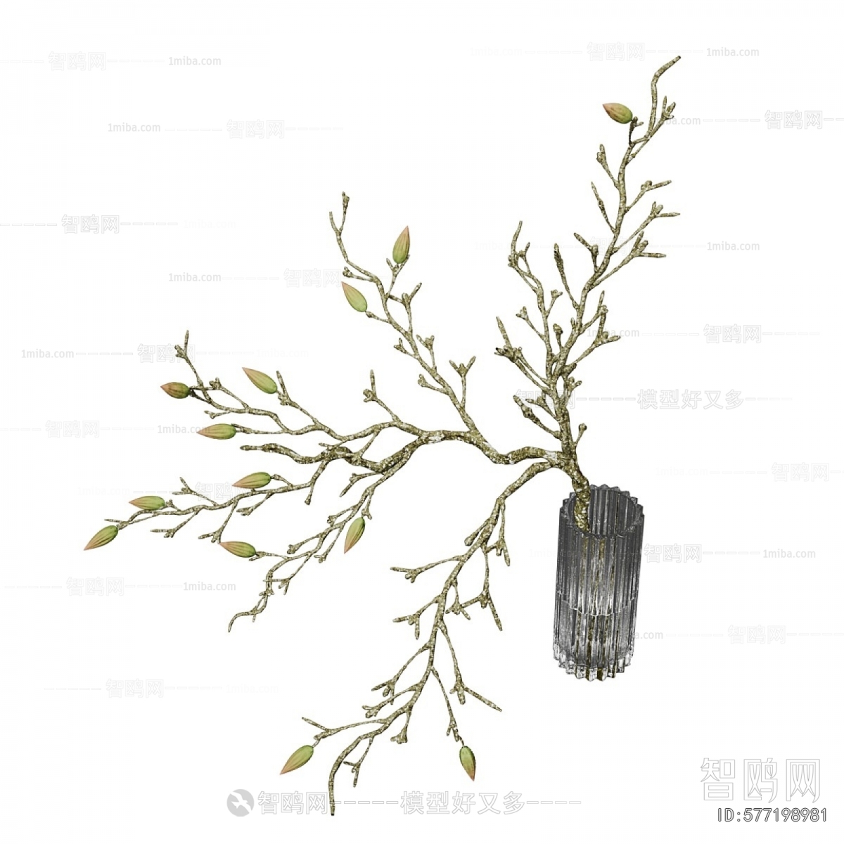 Modern Aquatic Green Plant