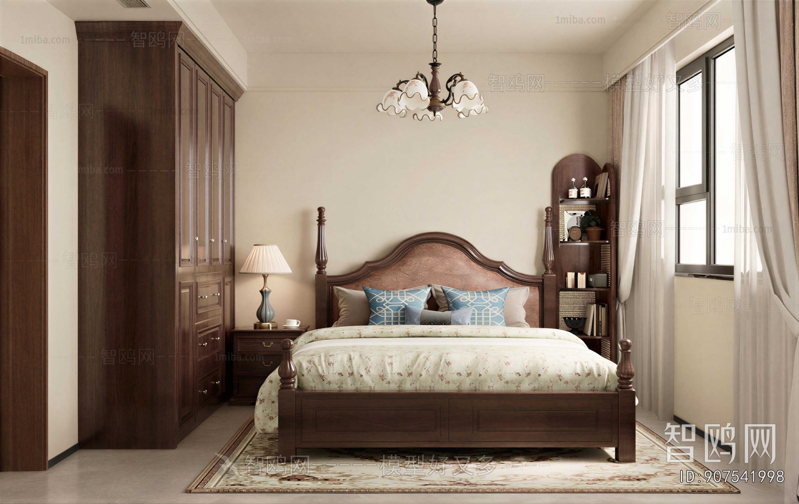 American Style Bedroom