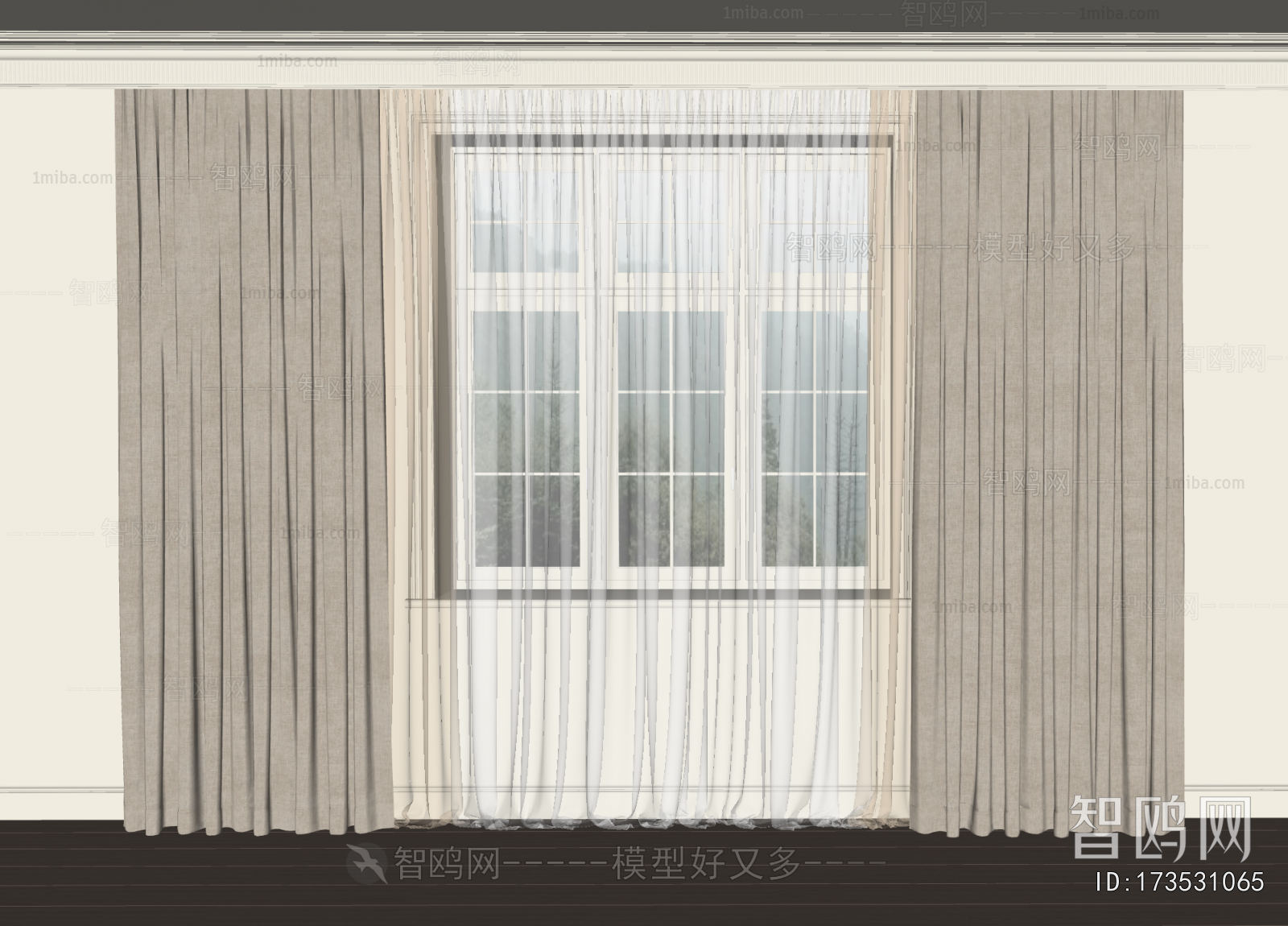 Modern The Curtain