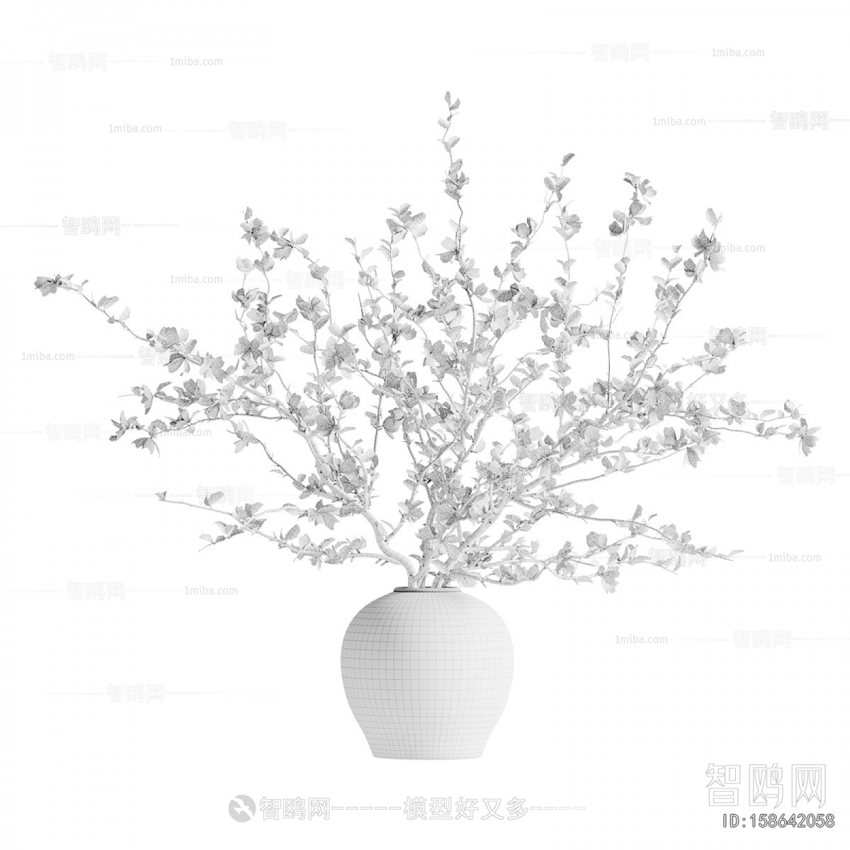 Modern Aquatic Green Plant