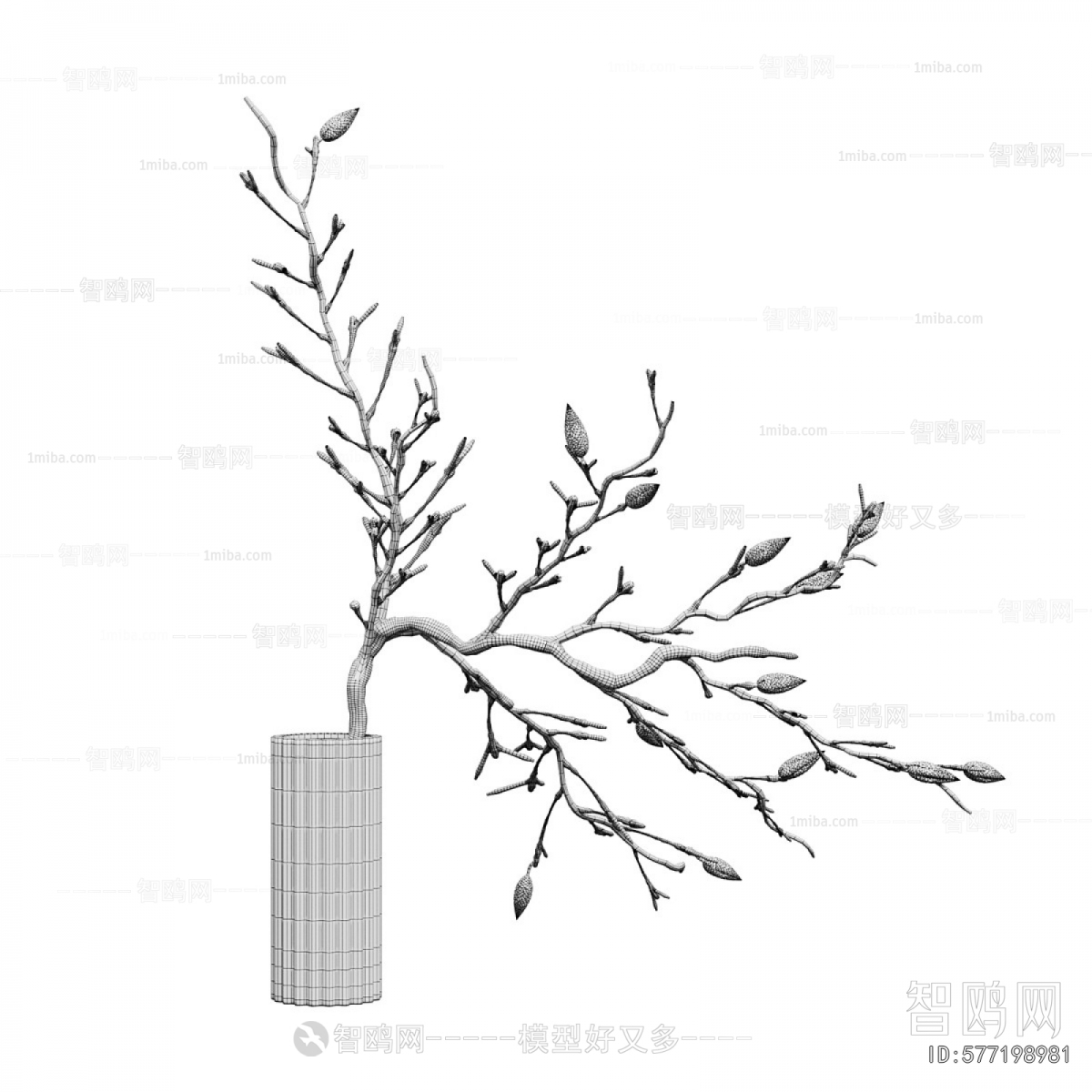 Modern Aquatic Green Plant