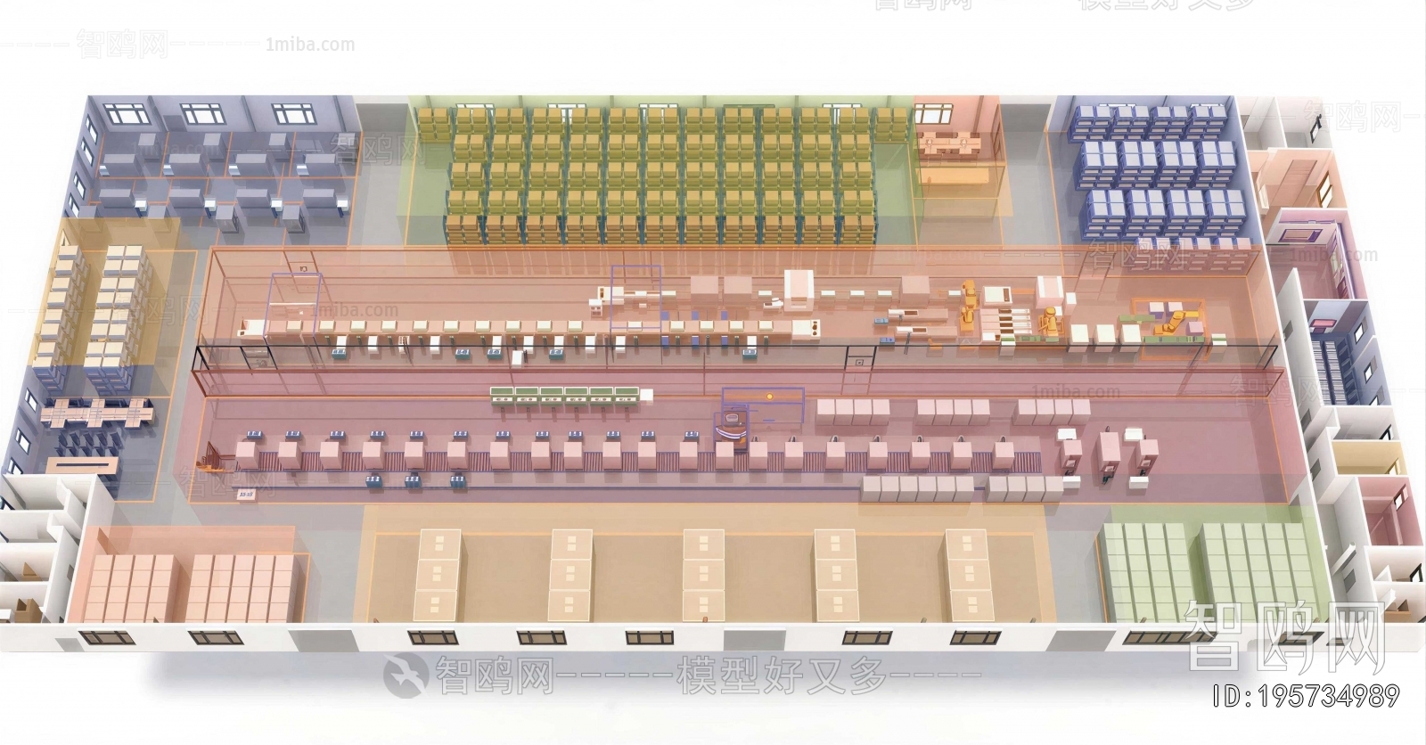 Modern Factory Floor/warehouse