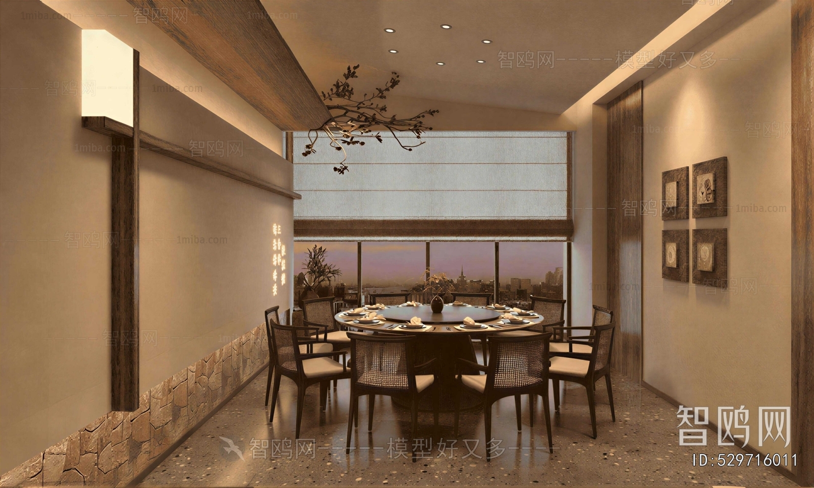 New Chinese Style Restaurant Box