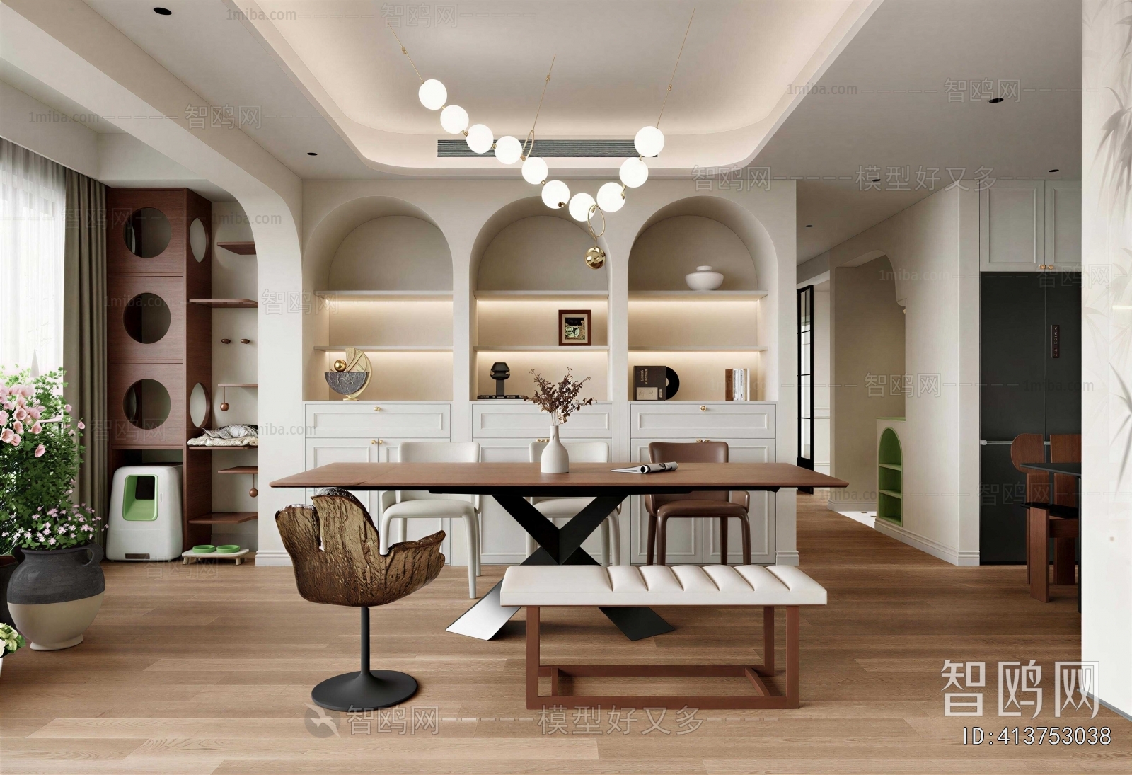 French Style Dining Room