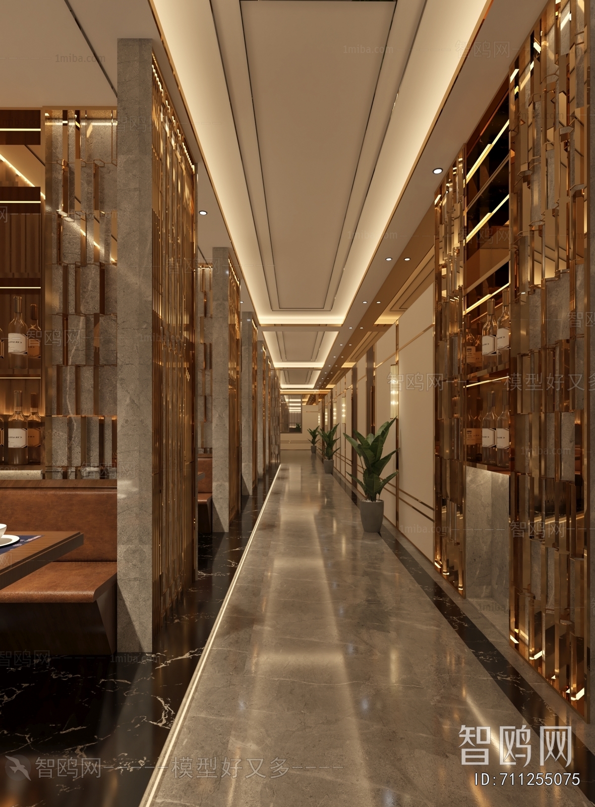 New Chinese Style Lobby Hall