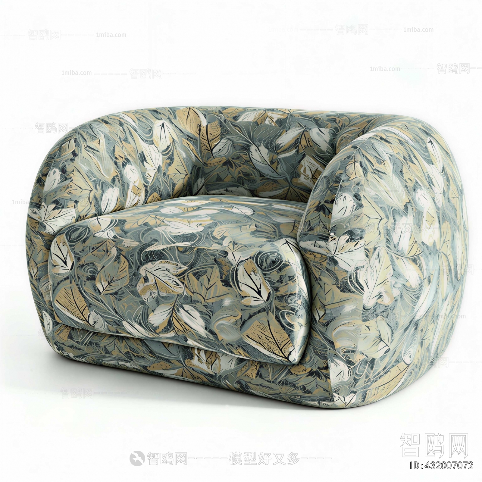 French Style Single Sofa