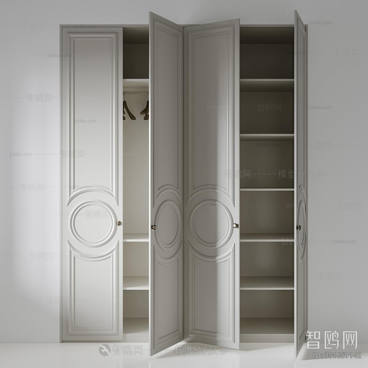 Simple European Style Door Panel