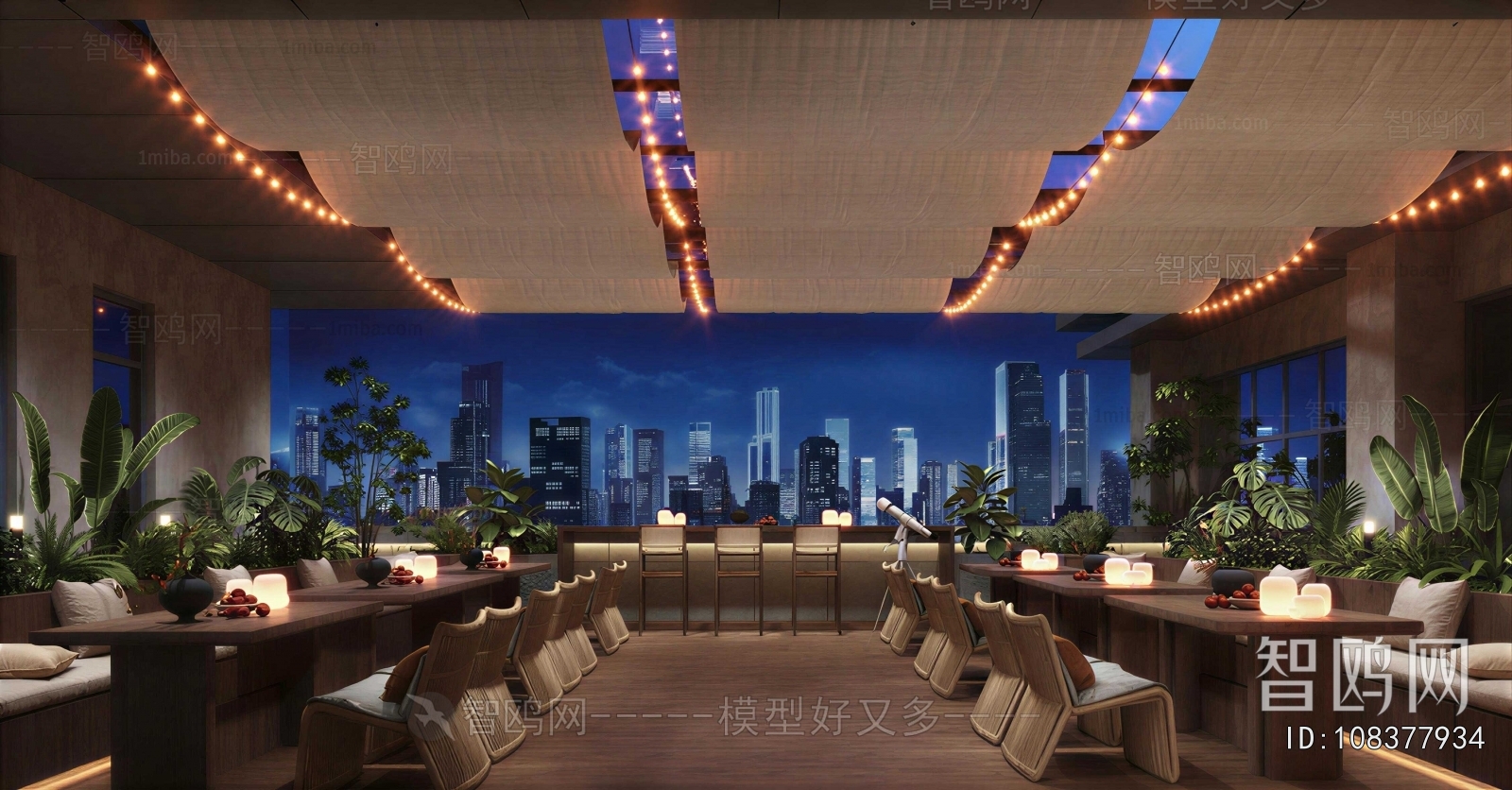 Wabi-sabi Style Restaurant