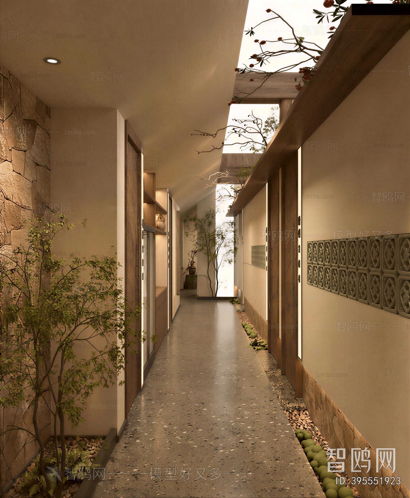 New Chinese Style Corridor