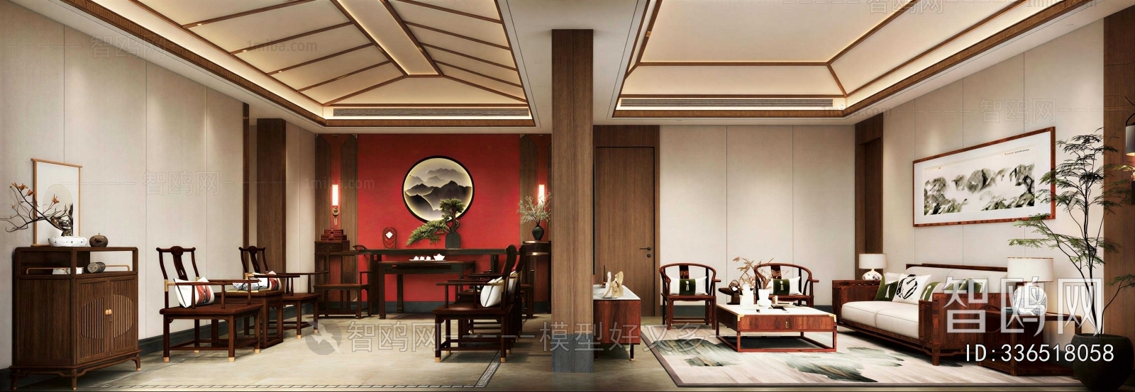 Chinese Style A Living Room