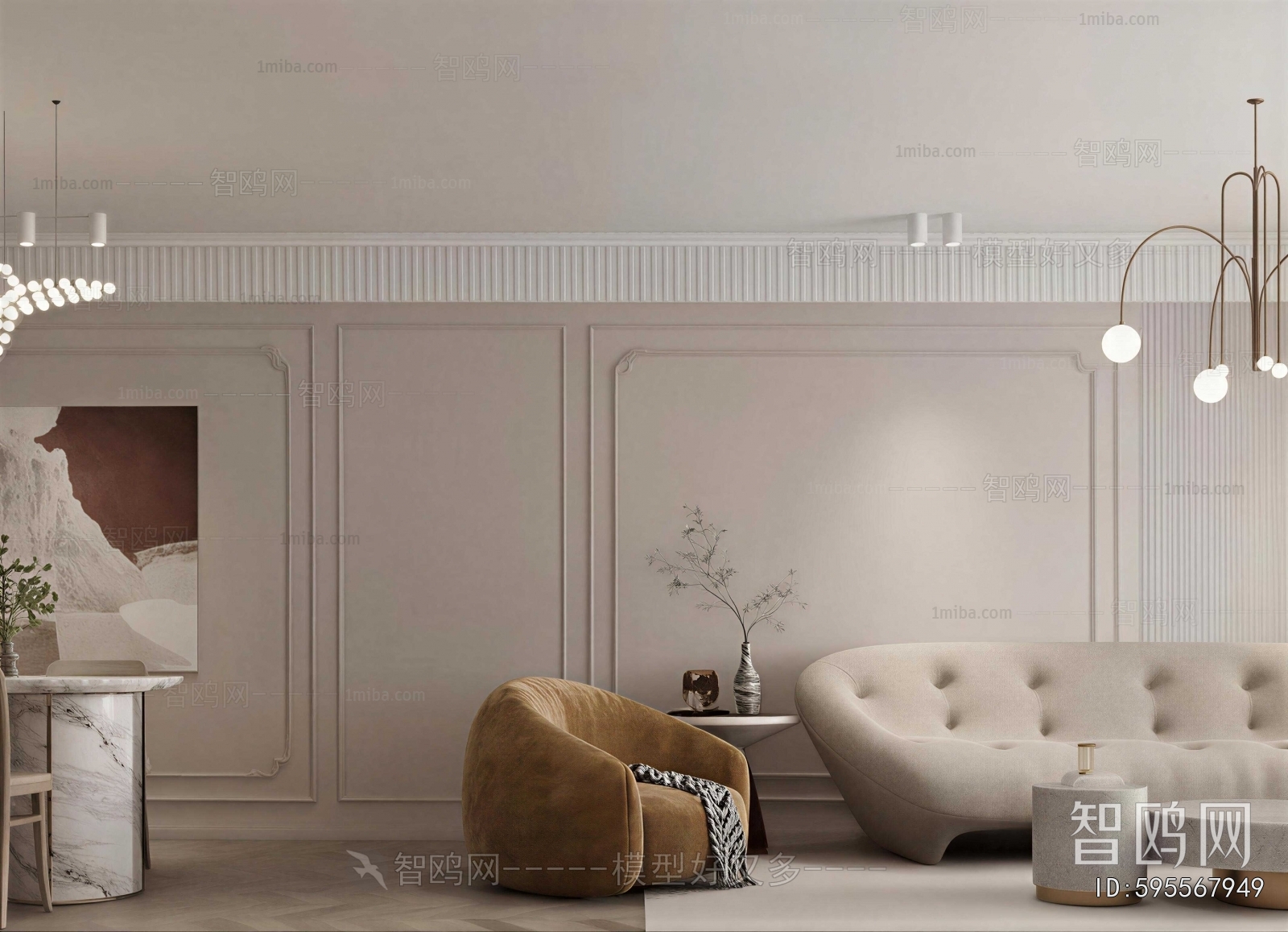 French Style A Living Room