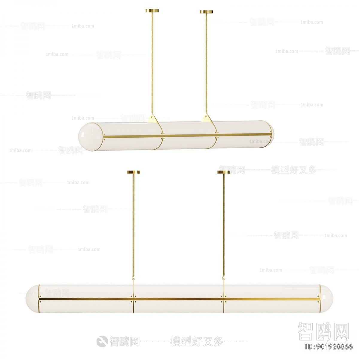 Modern Long Chandelier