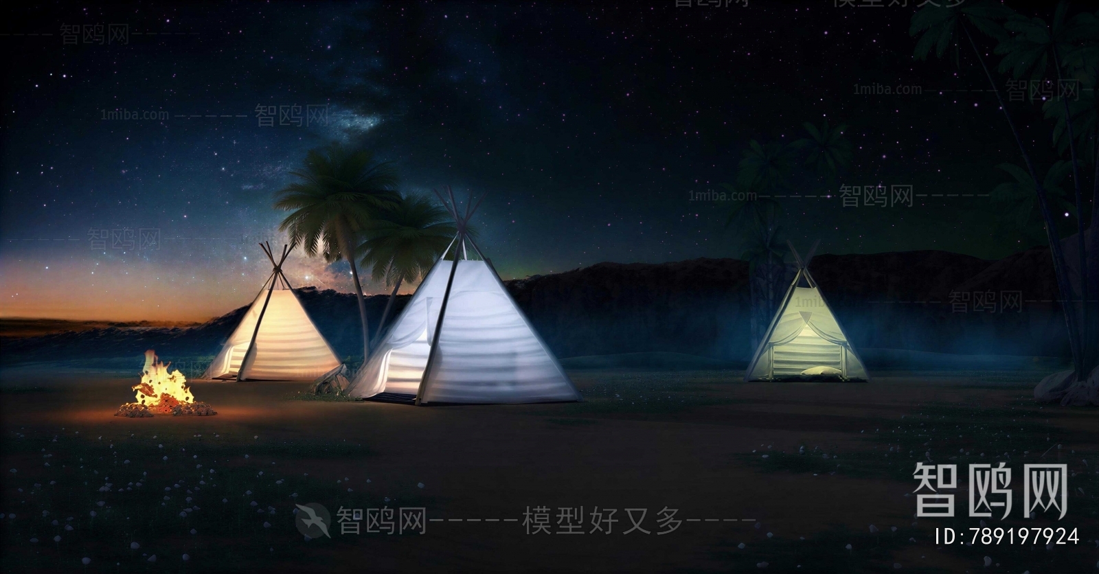 Modern Park Landscape