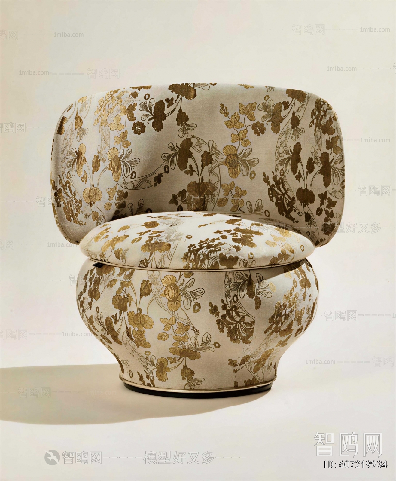 French Style Single Sofa