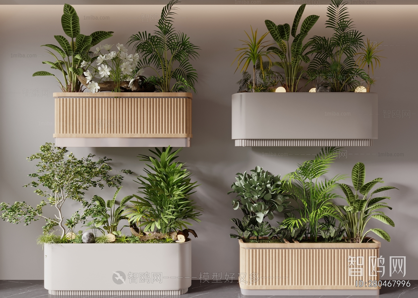 Modern Flower Bed, Flower Bowl, Flower Box