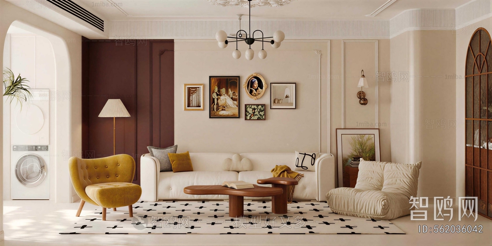 French Style A Living Room