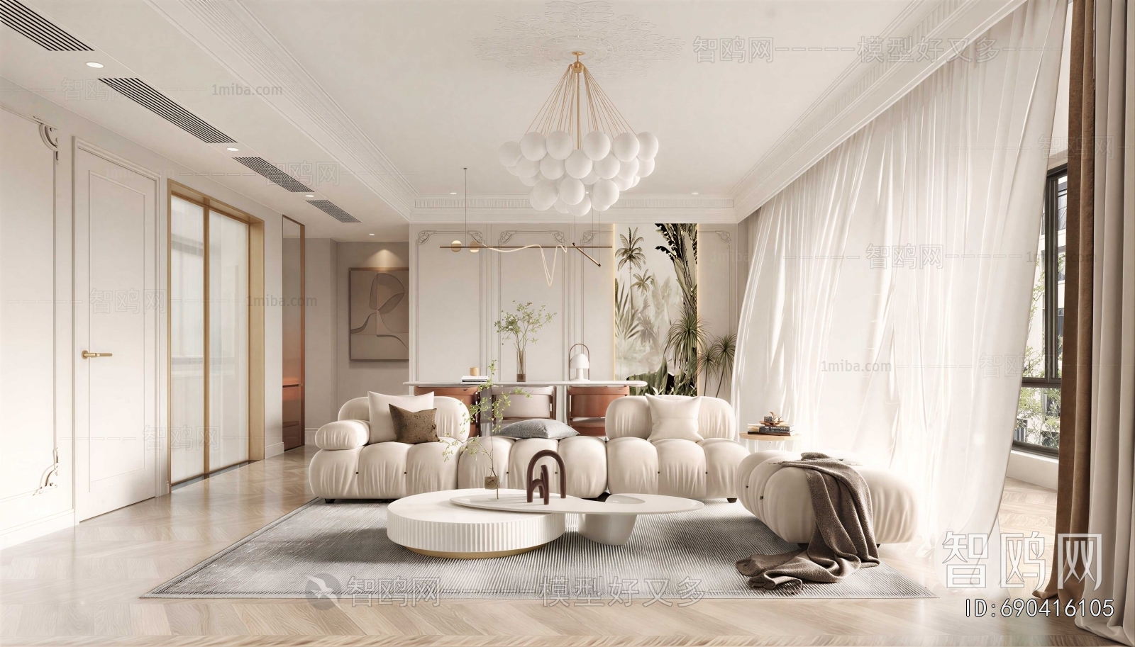 French Style A Living Room