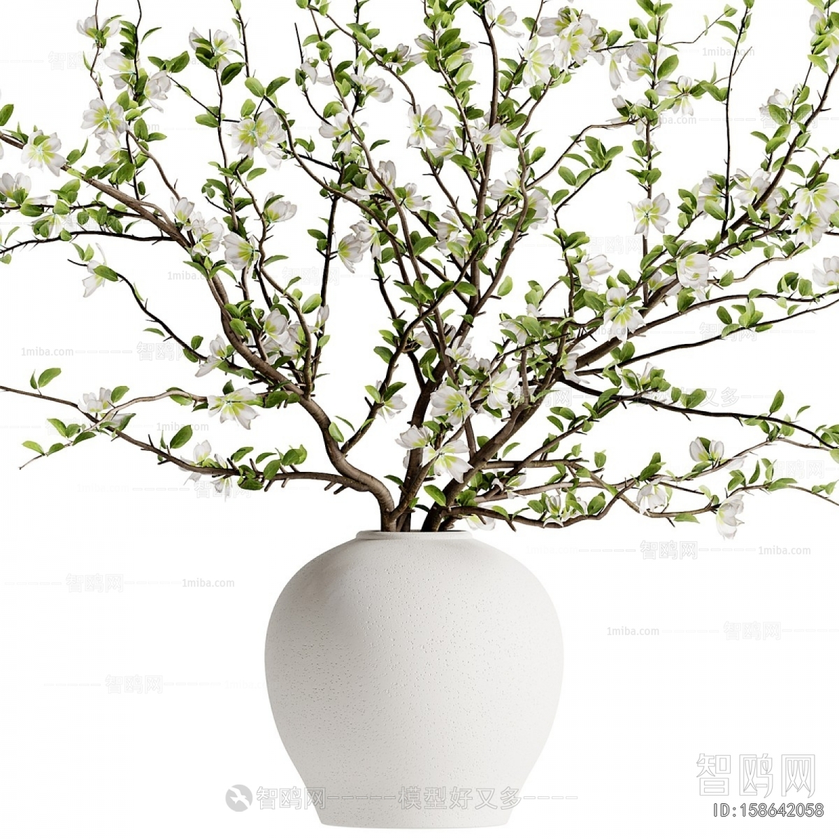 Modern Aquatic Green Plant