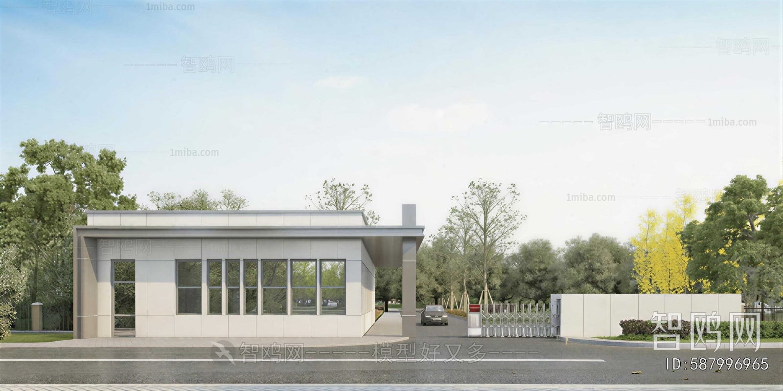 Modern Facade Element