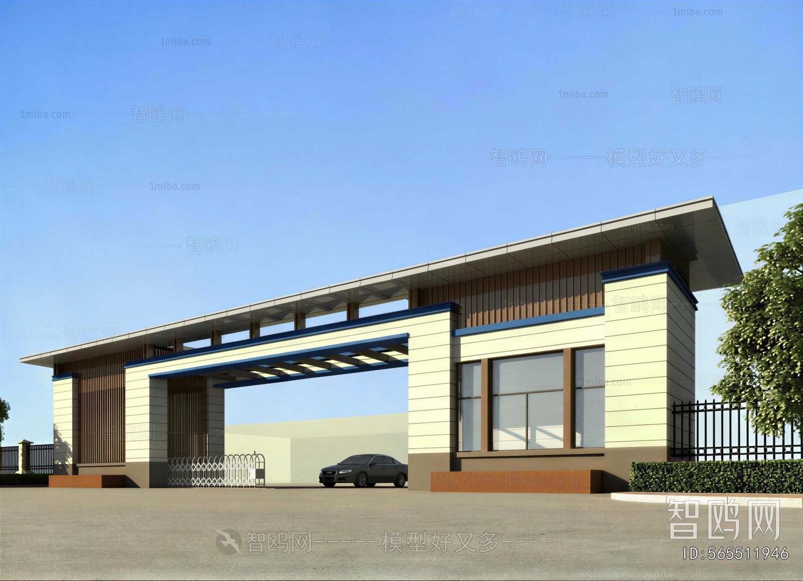 Modern Facade Element