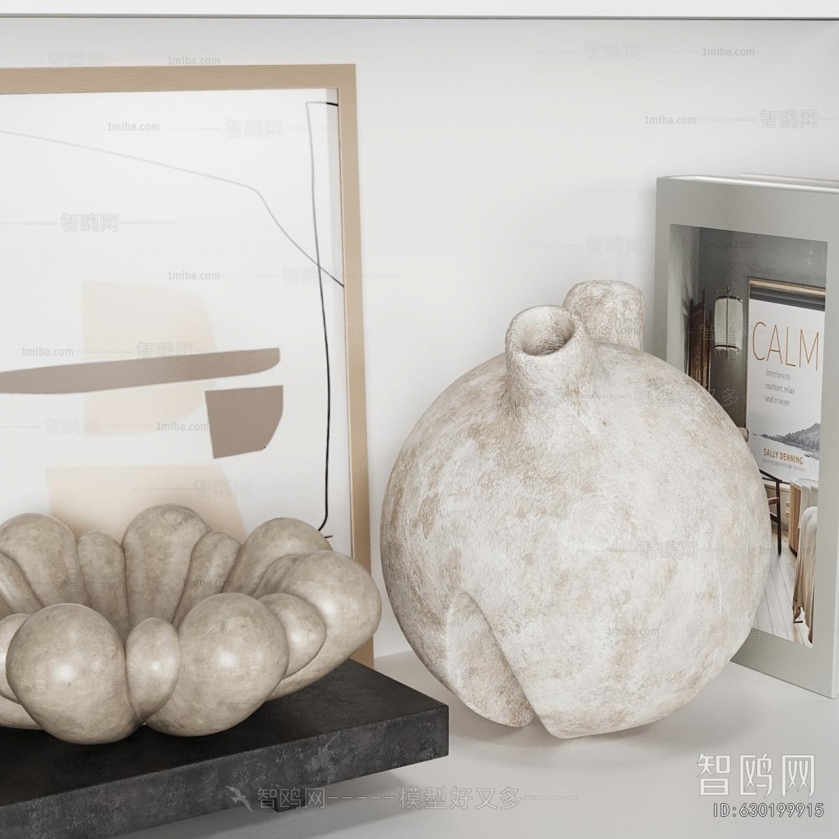 Wabi-sabi Style Decorative Set