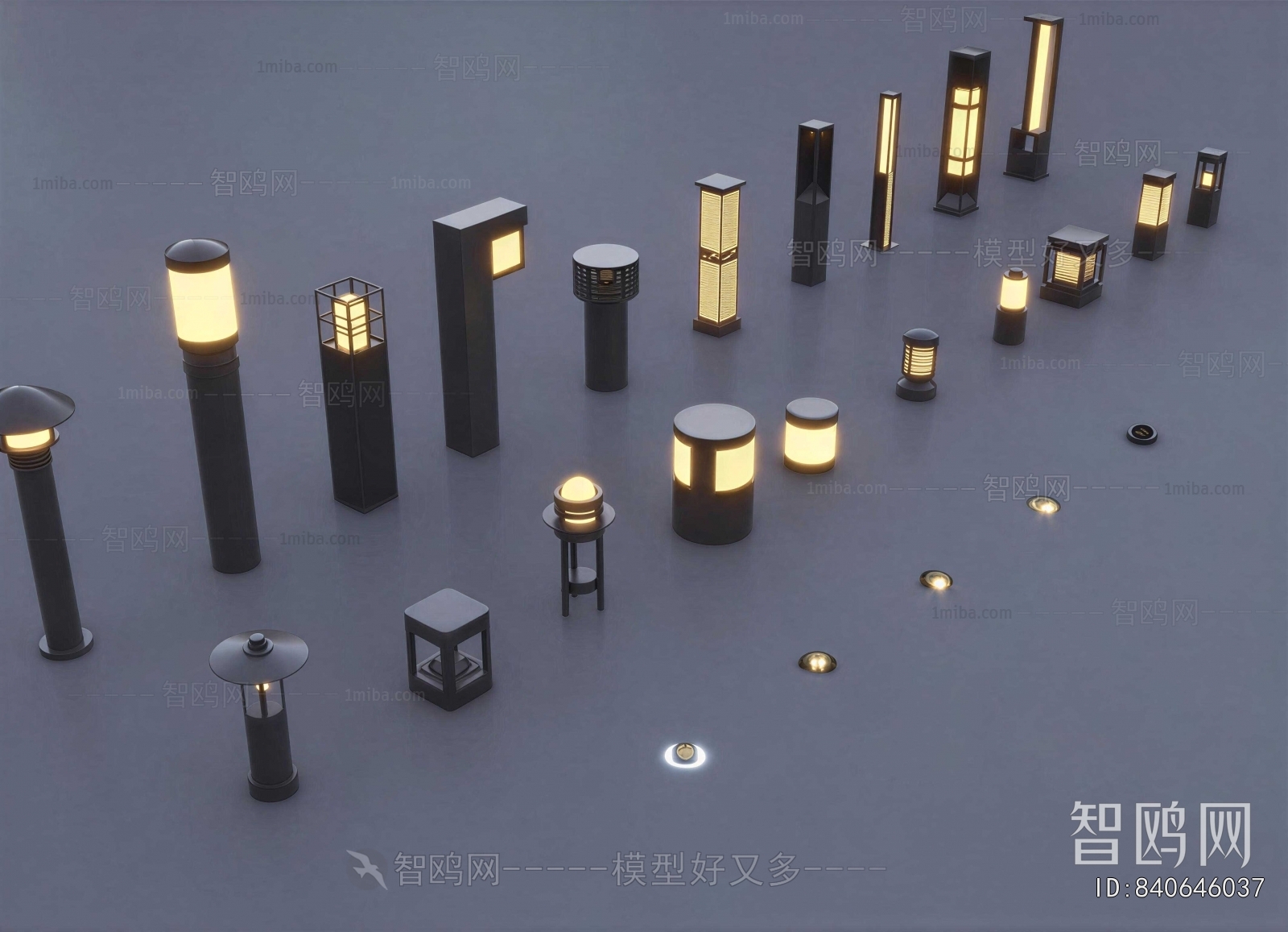 New Chinese Style Outdoor Light