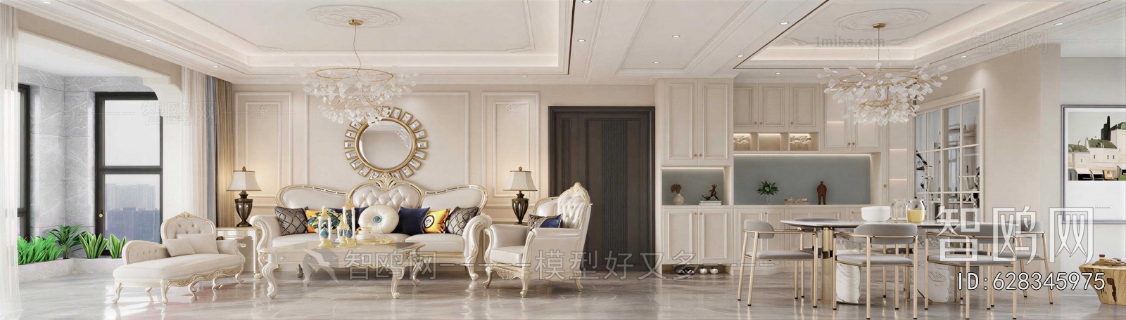 European Style A Living Room