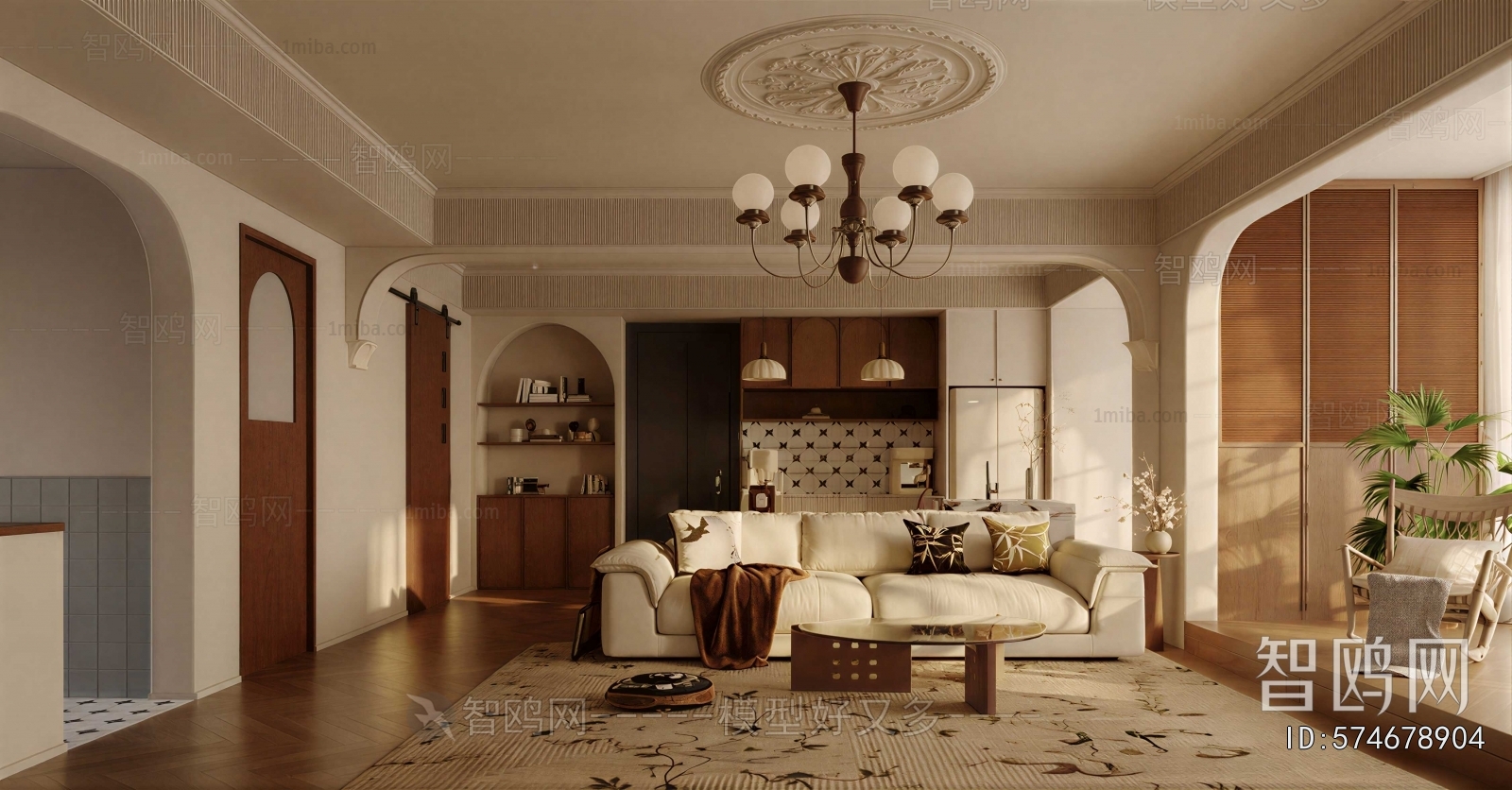 French Style A Living Room