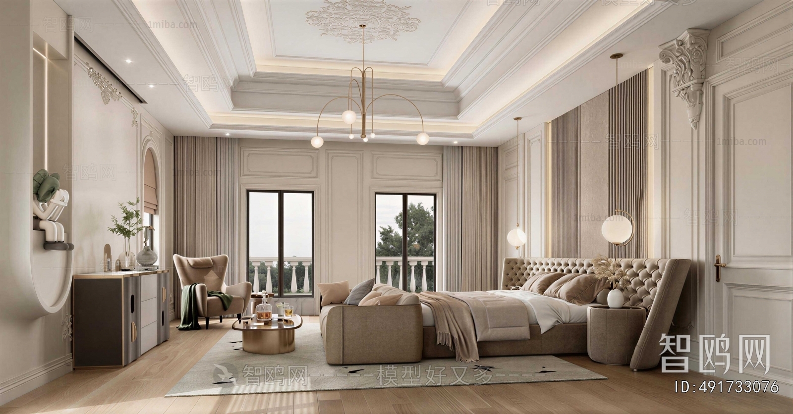 French Style Bedroom
