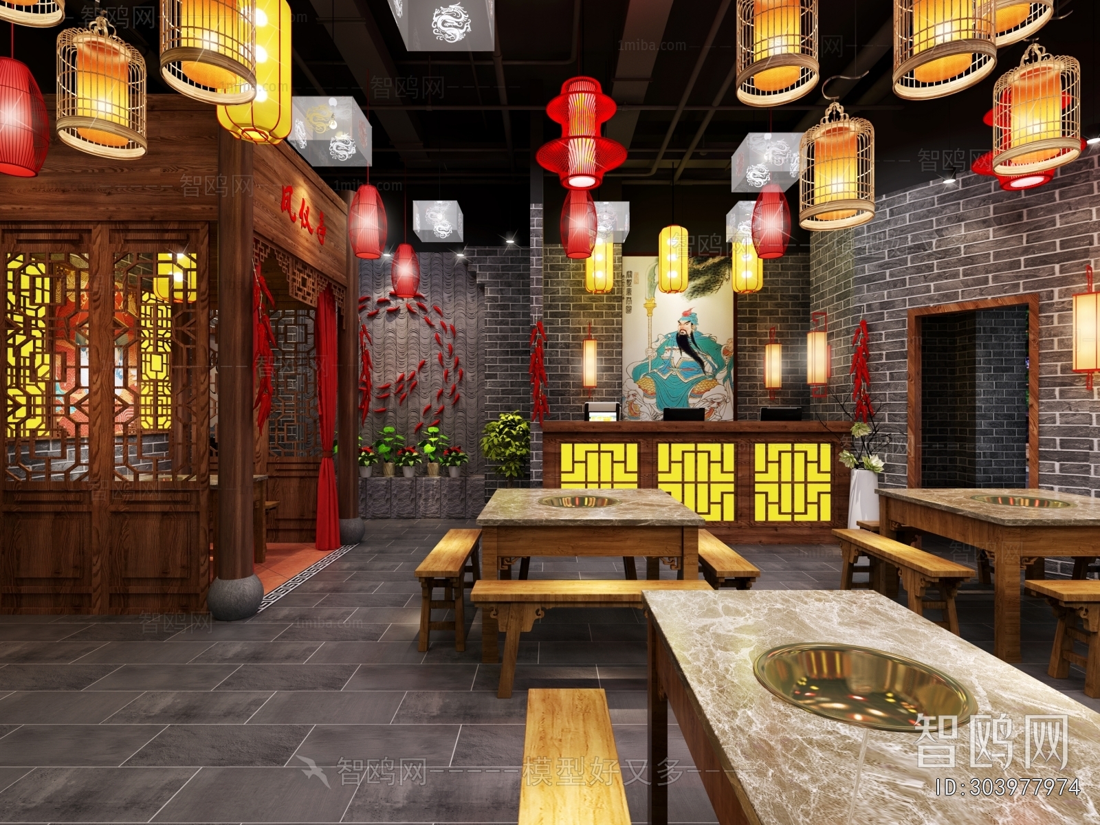 Chinese Style Hot Pot Restaurant