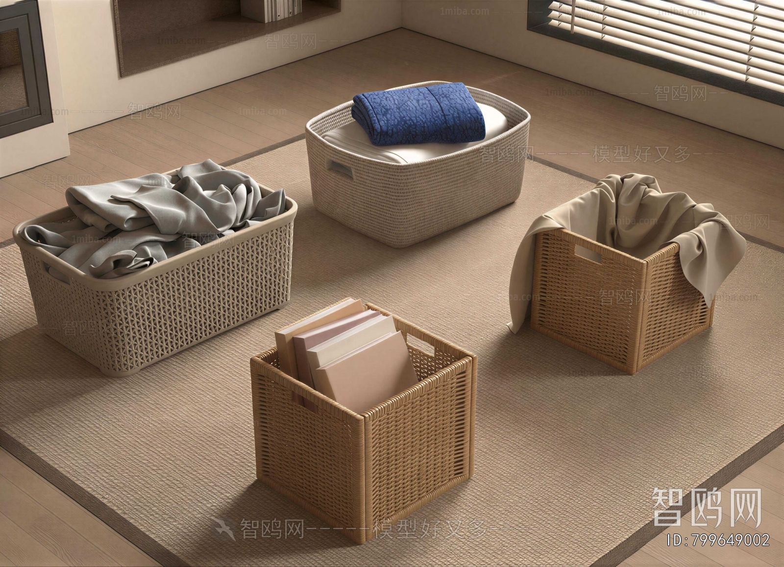 Wabi-sabi Style Storage Basket
