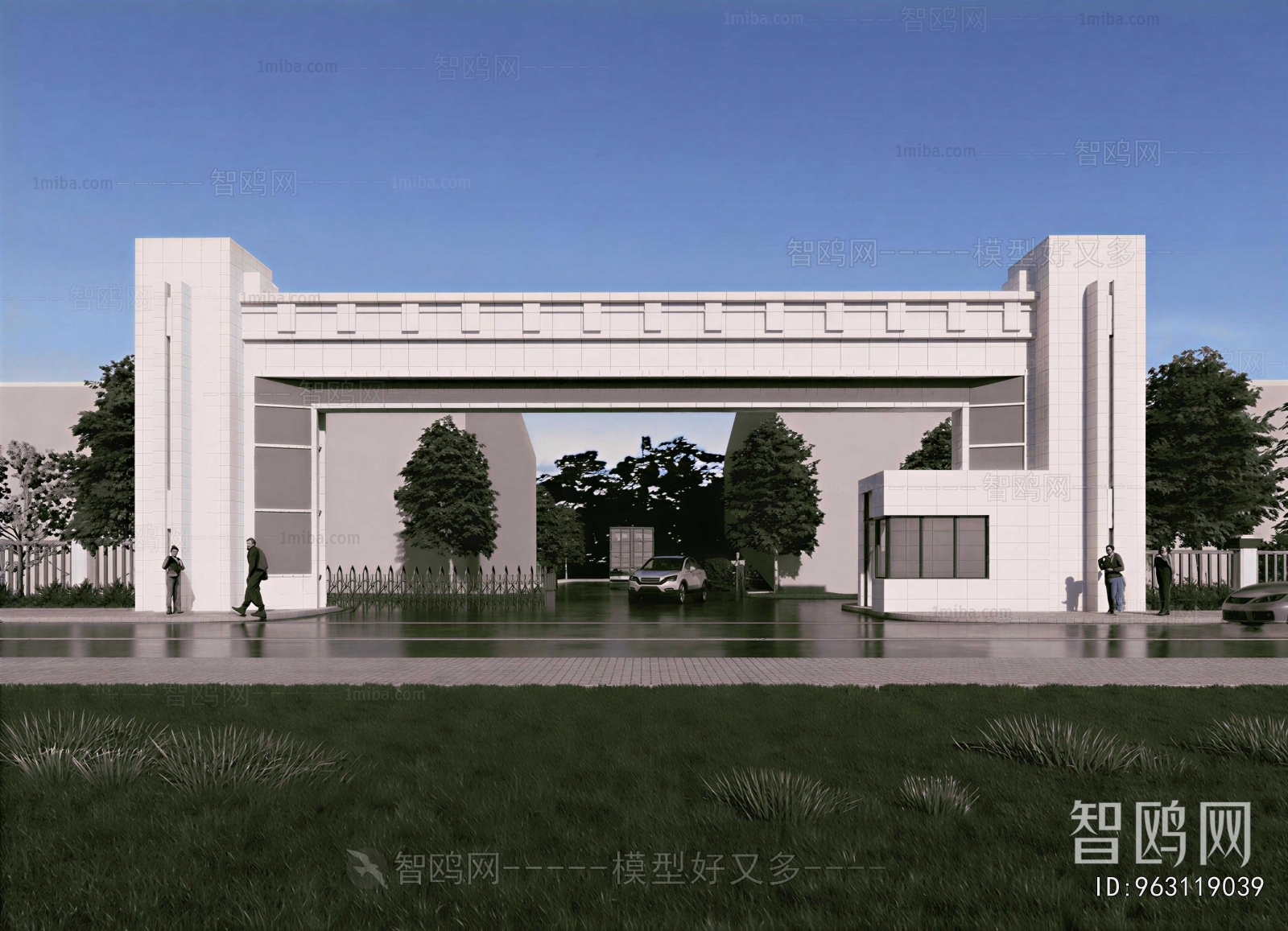Modern Facade Element