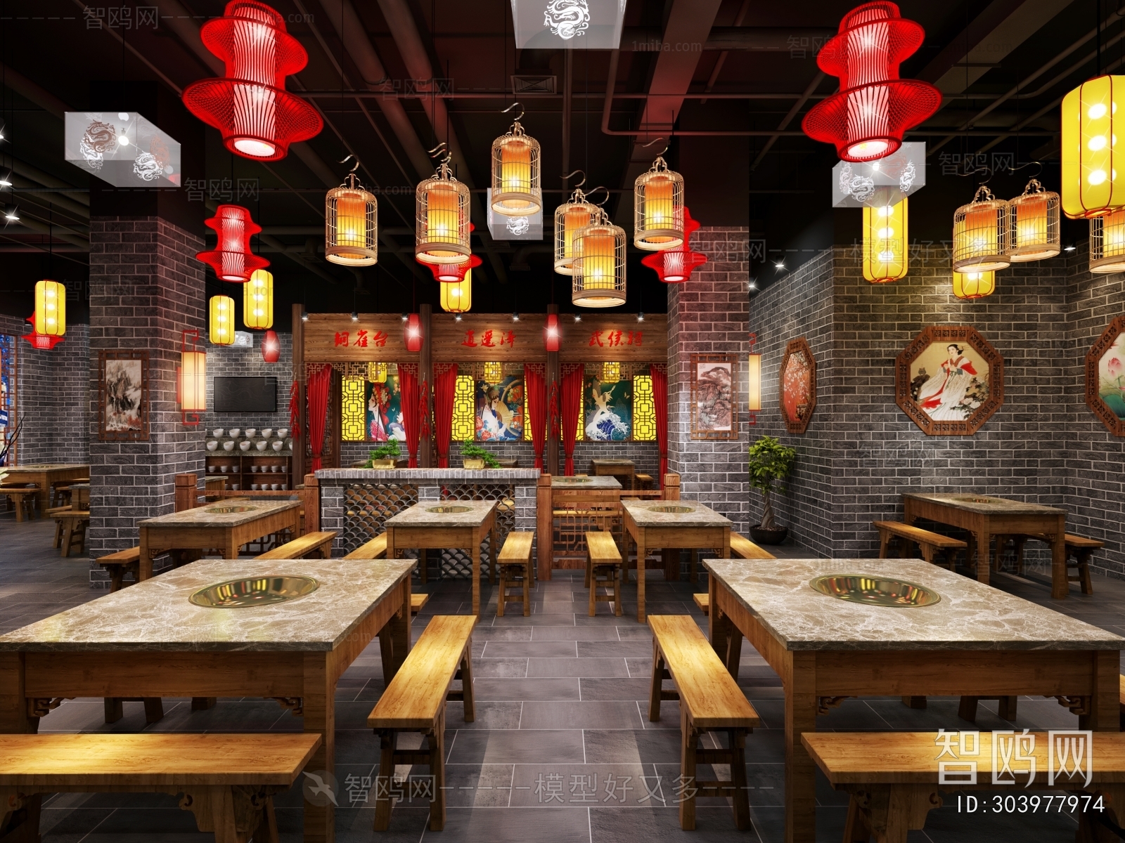 Chinese Style Hot Pot Restaurant