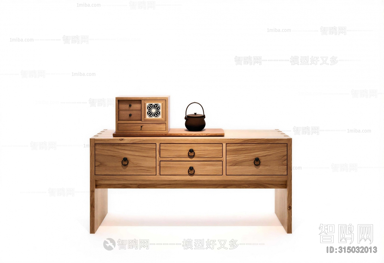 New Chinese Style Side Cabinet