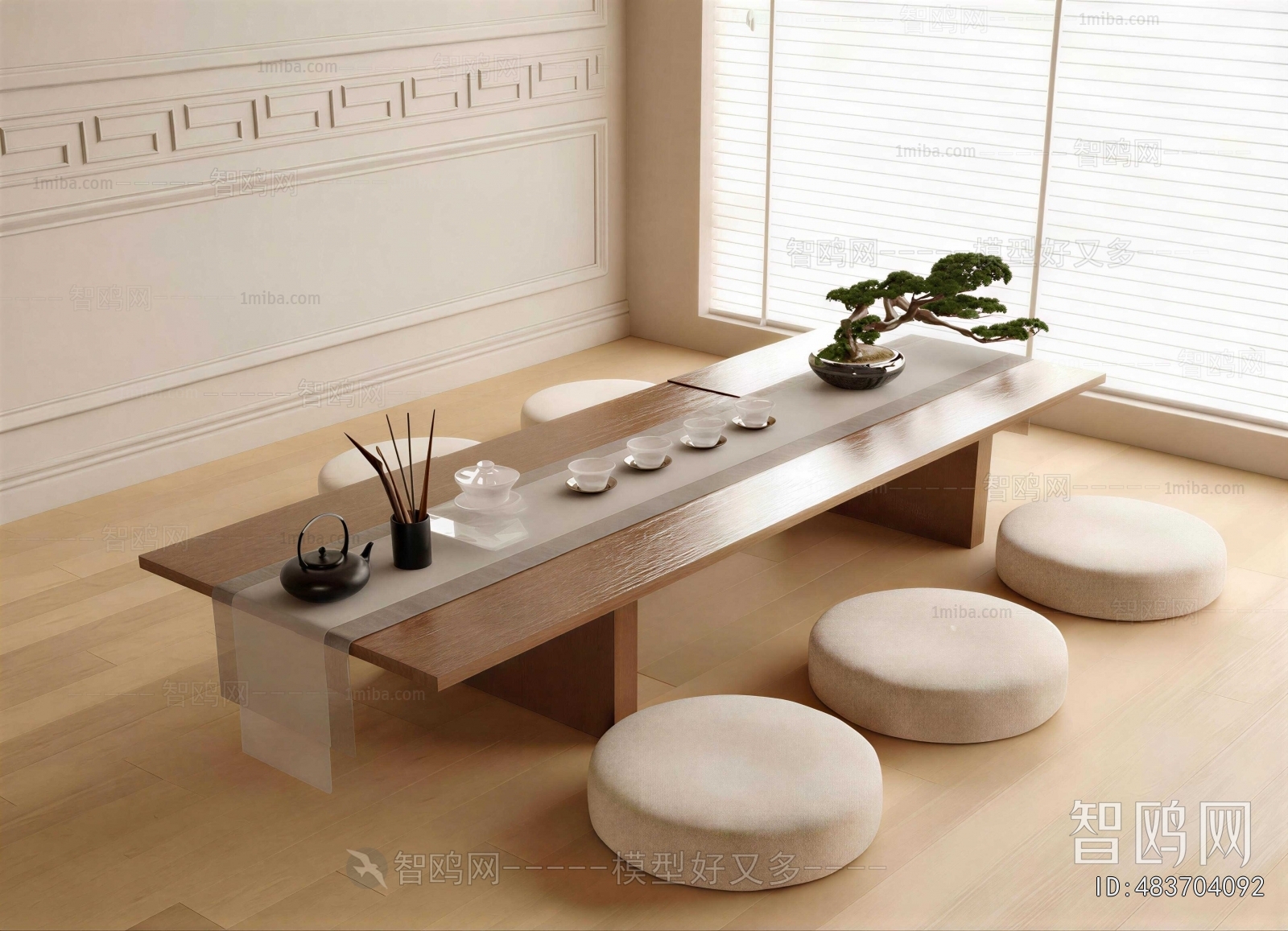 Japanese Style Tea Tables And Chairs