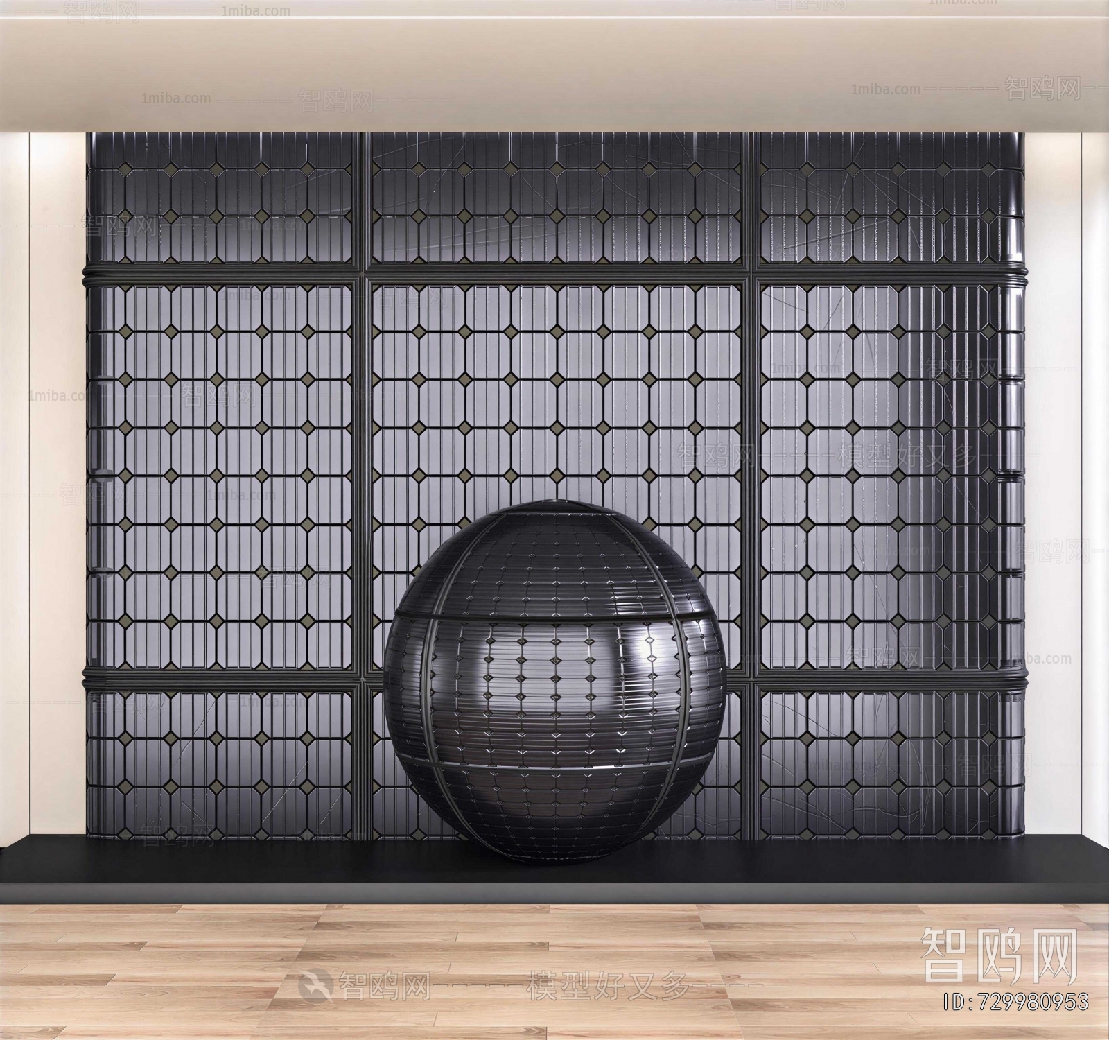 Industrial Style TV Wall