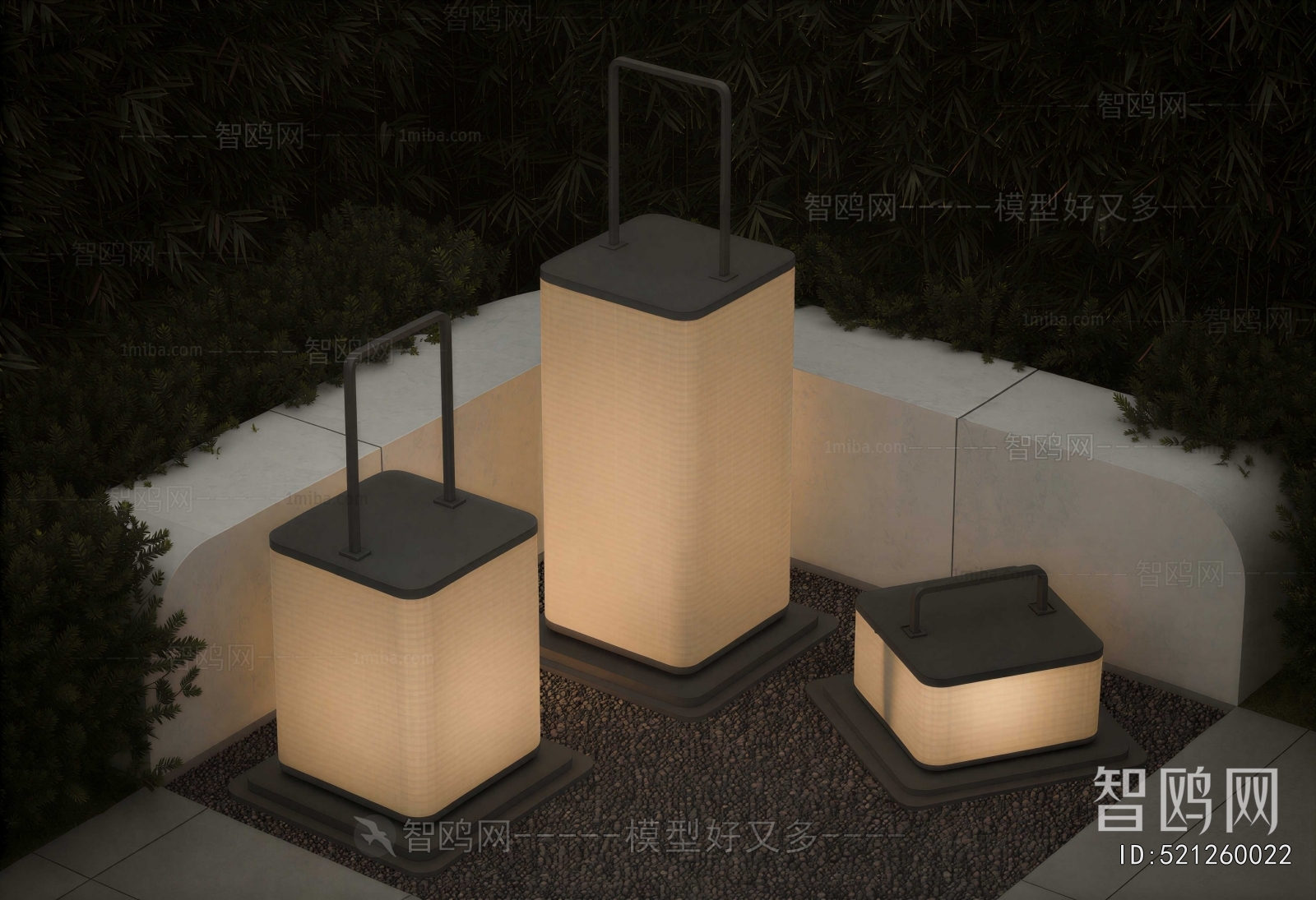 New Chinese Style Outdoor Light
