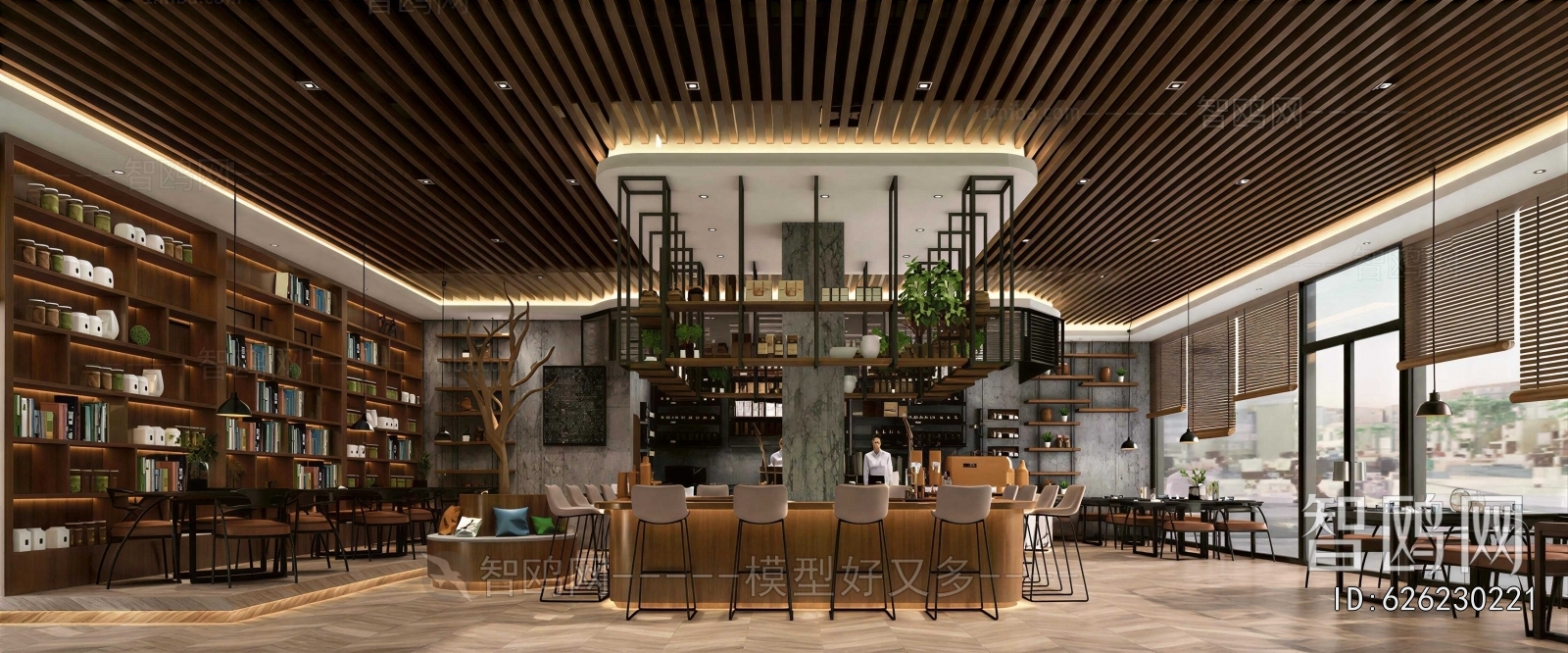 Industrial Style Cafe