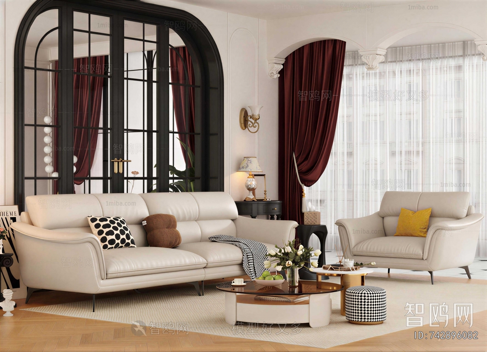 French Style A Living Room