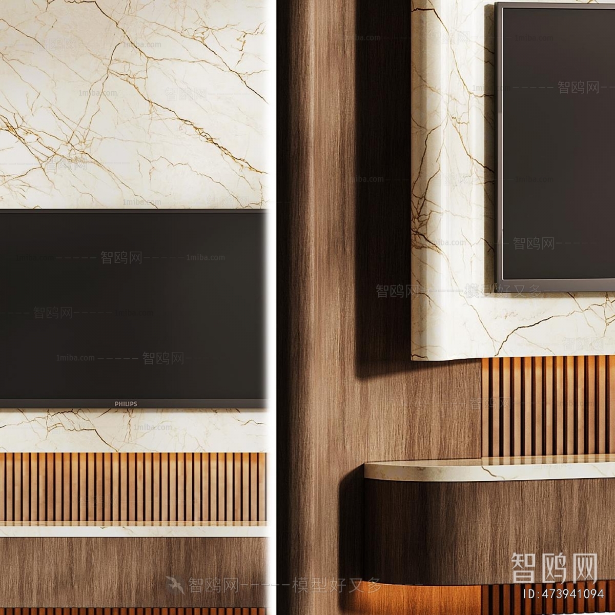 Modern TV Wall