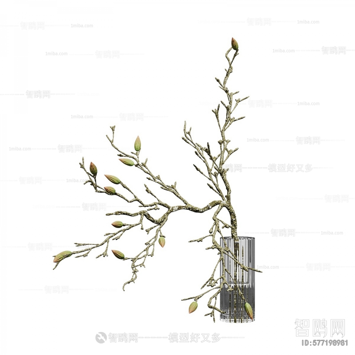 Modern Aquatic Green Plant
