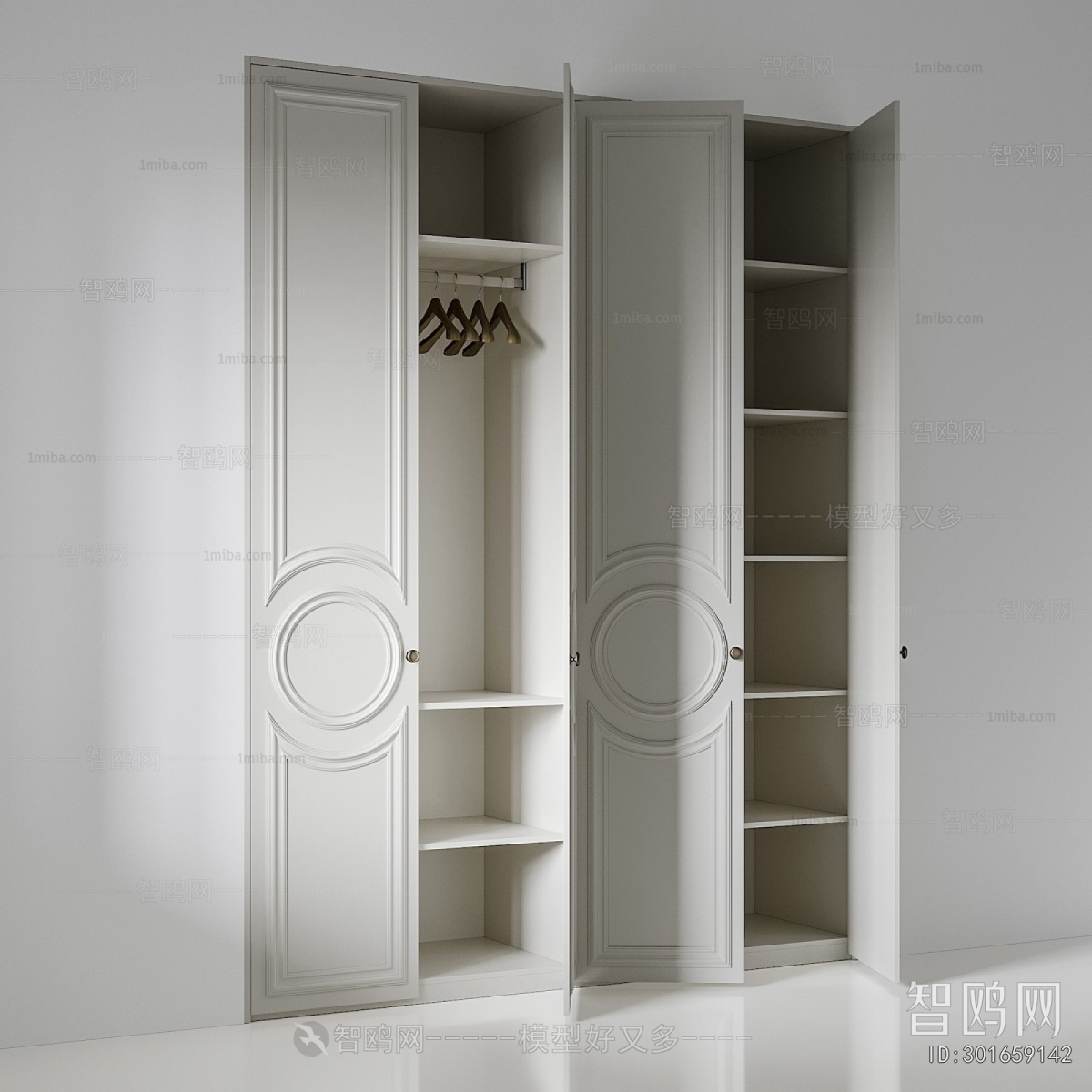 Simple European Style Door Panel