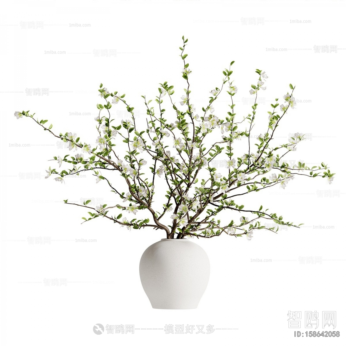 Modern Aquatic Green Plant