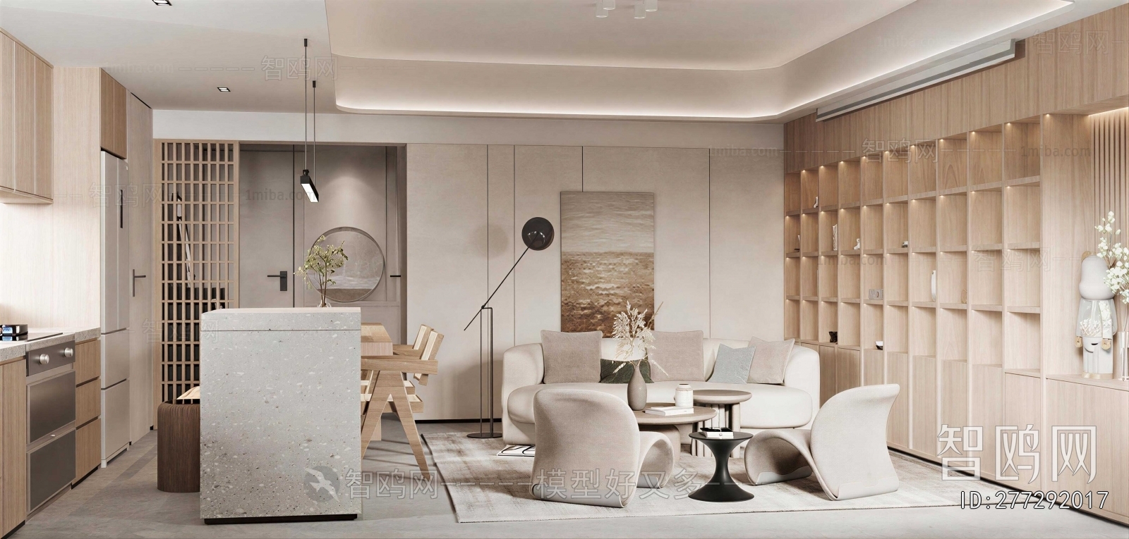 Japanese Style A Living Room