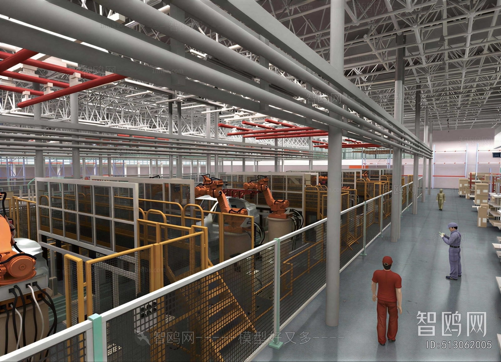 Modern Factory Floor/warehouse