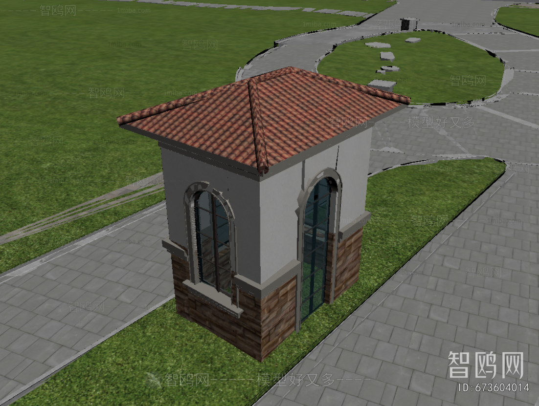 European Style Security Booth