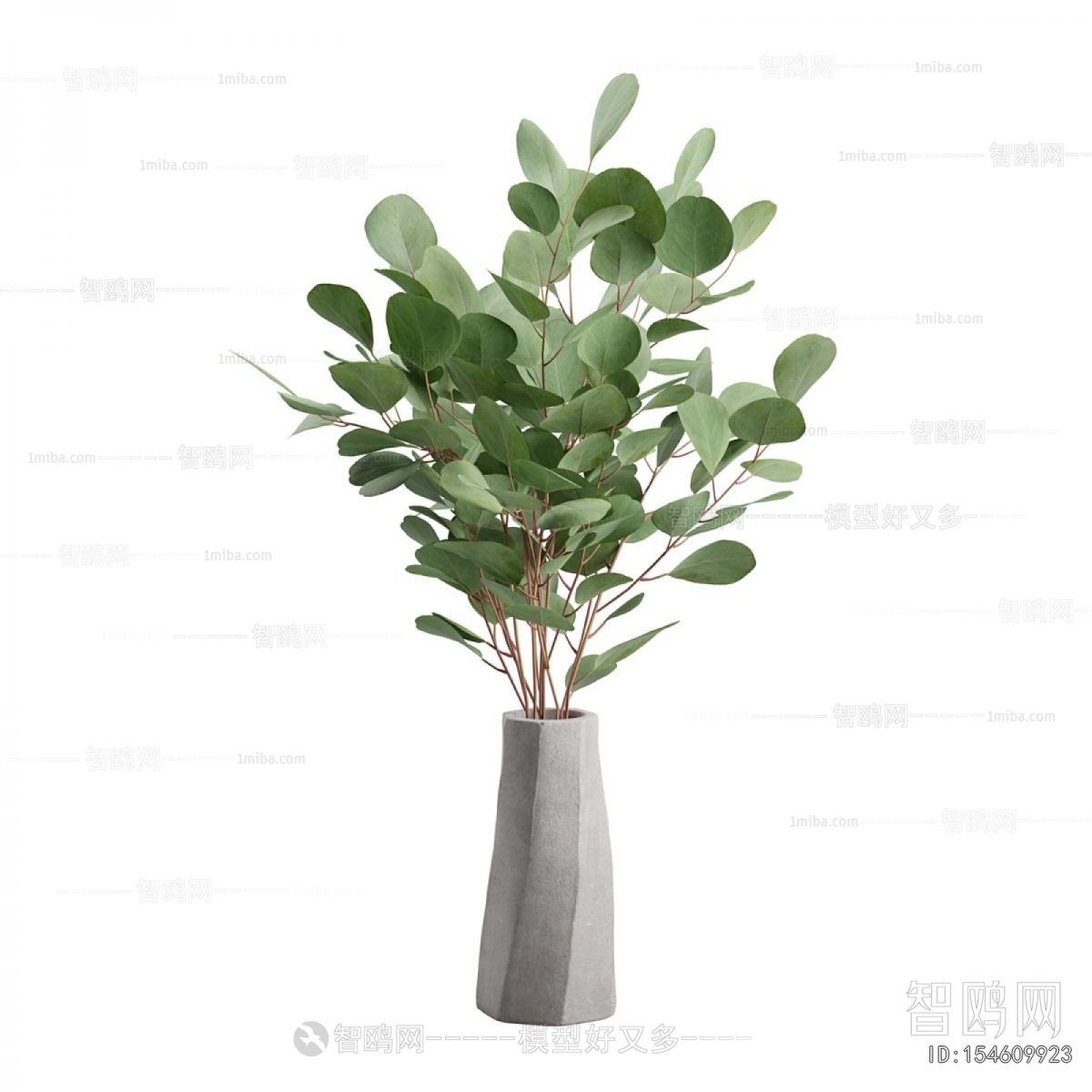 Modern Aquatic Green Plant