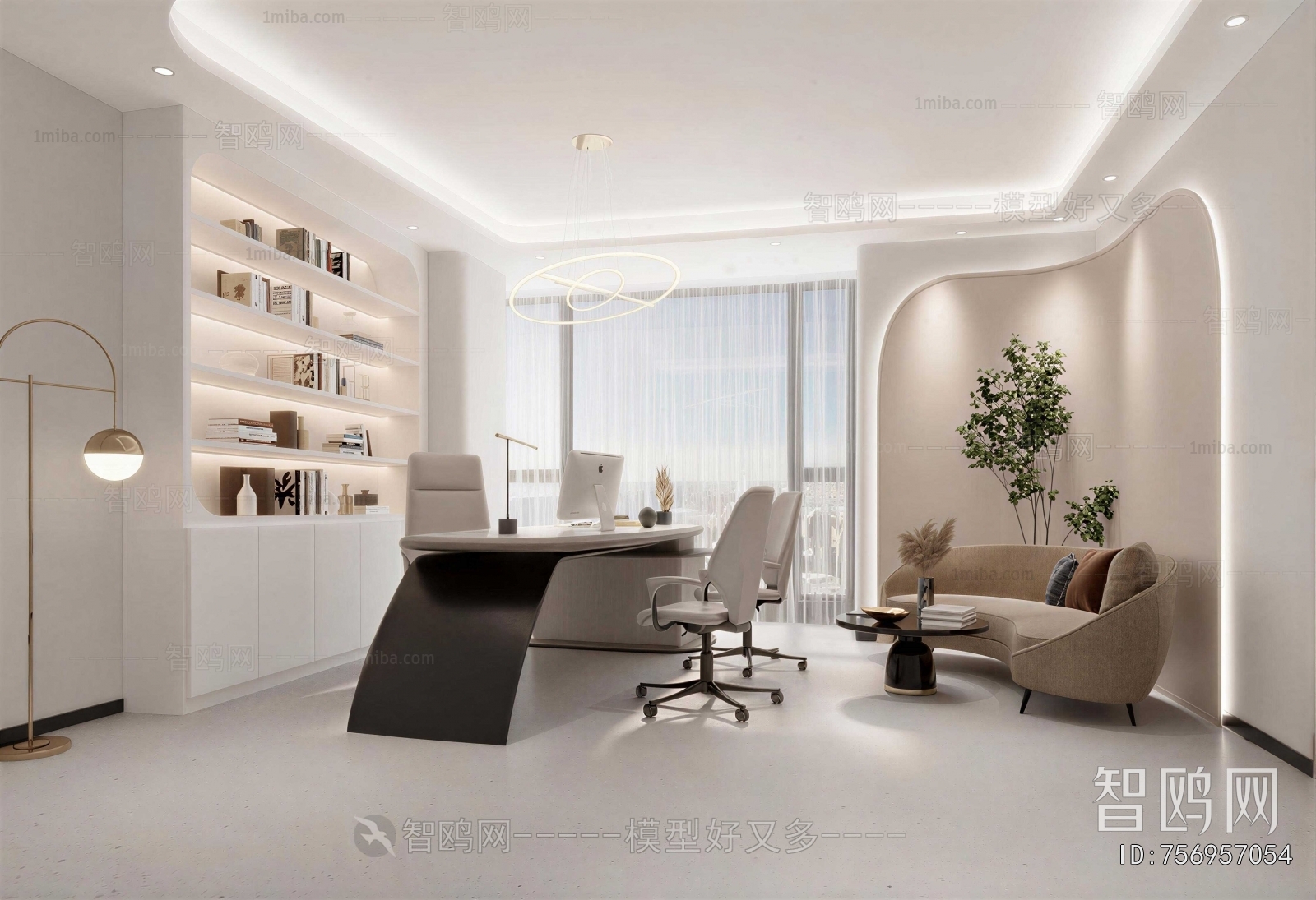 Modern Manager's Office